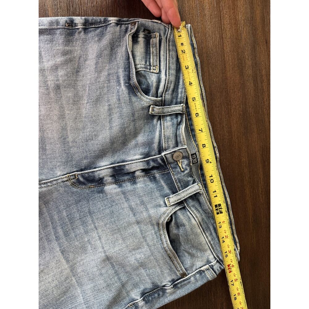 Judy Blue Boyfriend Jeans Womens 11/30 Light Blue Mid Rise Relaxed Stretch Denim - Picture 6 of 8
